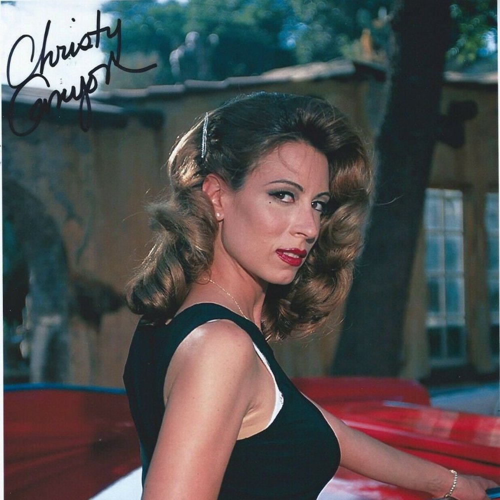 Christy Canyon Autographed Signed 8.5x11 Photo Pic